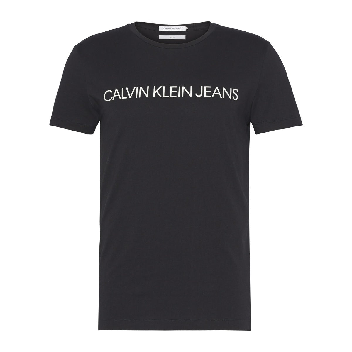 CK Men Institutional Logo Tee Black