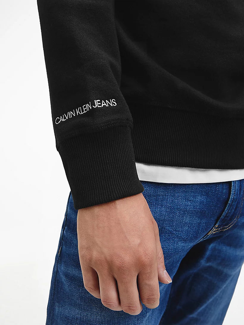 CK Micro Logo Sweater Black