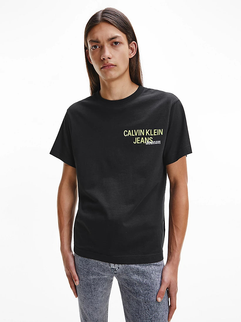 CK Urban Back Graphic Tee Black