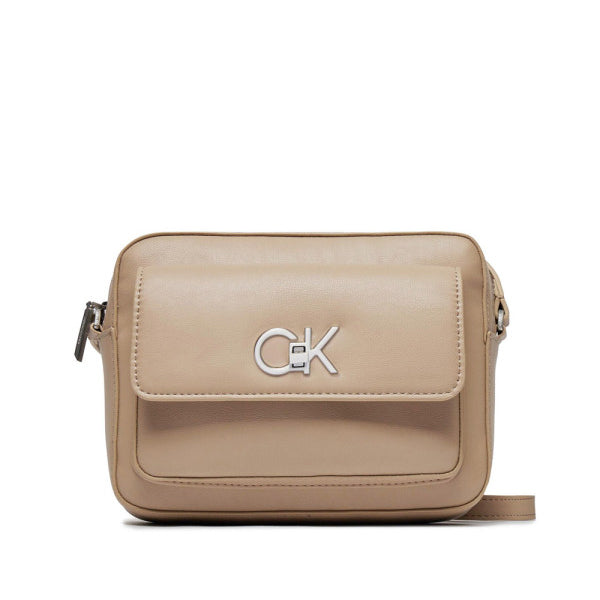 Flap Camera Bag - Beige