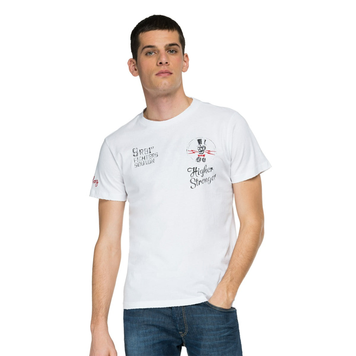 Fighters Squad Tee White