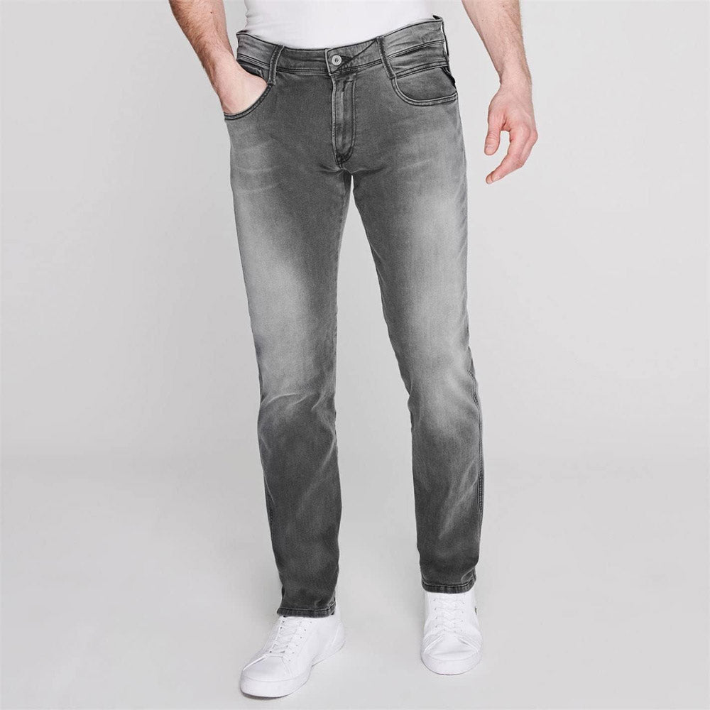 Power Stretch Denim Jean - Denim Grey