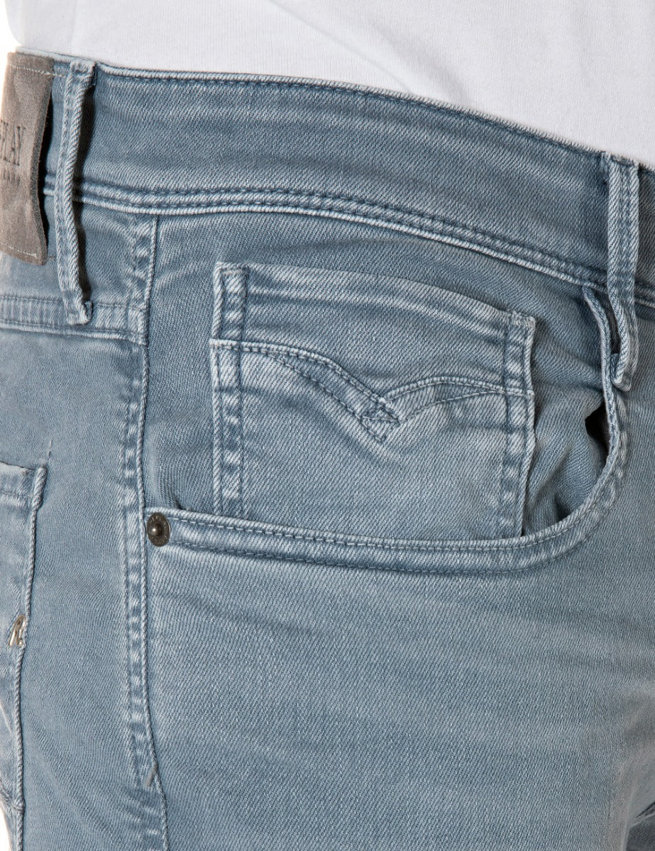 Slim Fit Anbass Jeans Light Wash