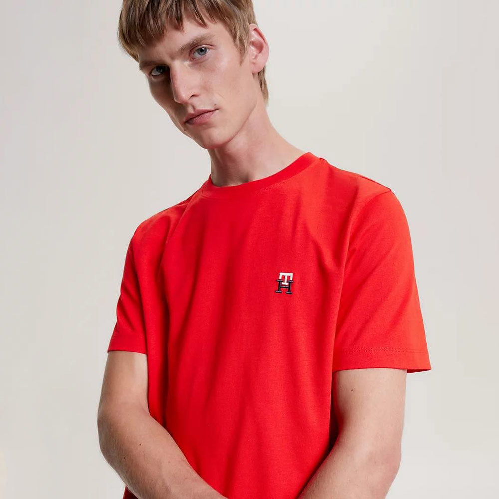 Embroidery T-Shirt - Red