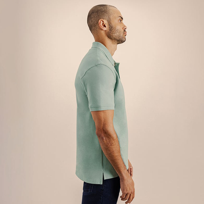 Classic Golf Shirt - Aqua