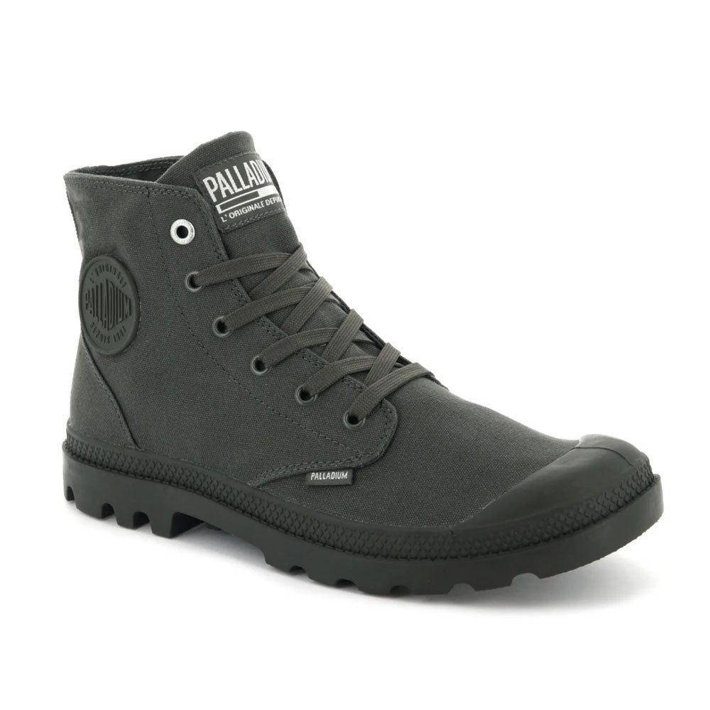 Mono Chrome Ankle Boots - Olive