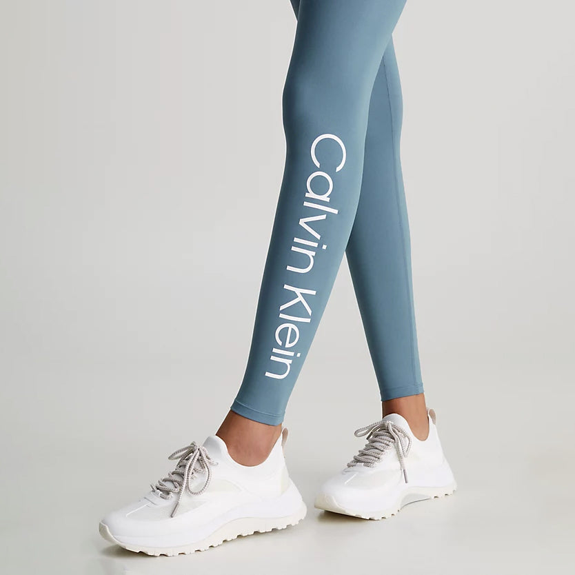 Performance Legging  - Blue Grey