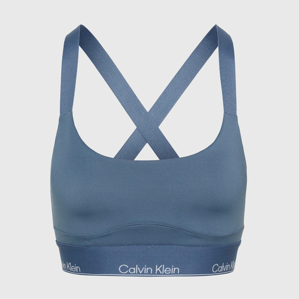 Performance Sports Bra High Support  - Blue Grey