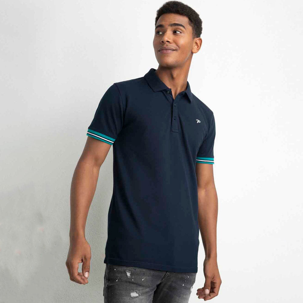 Mens Golfer Polo - Navy