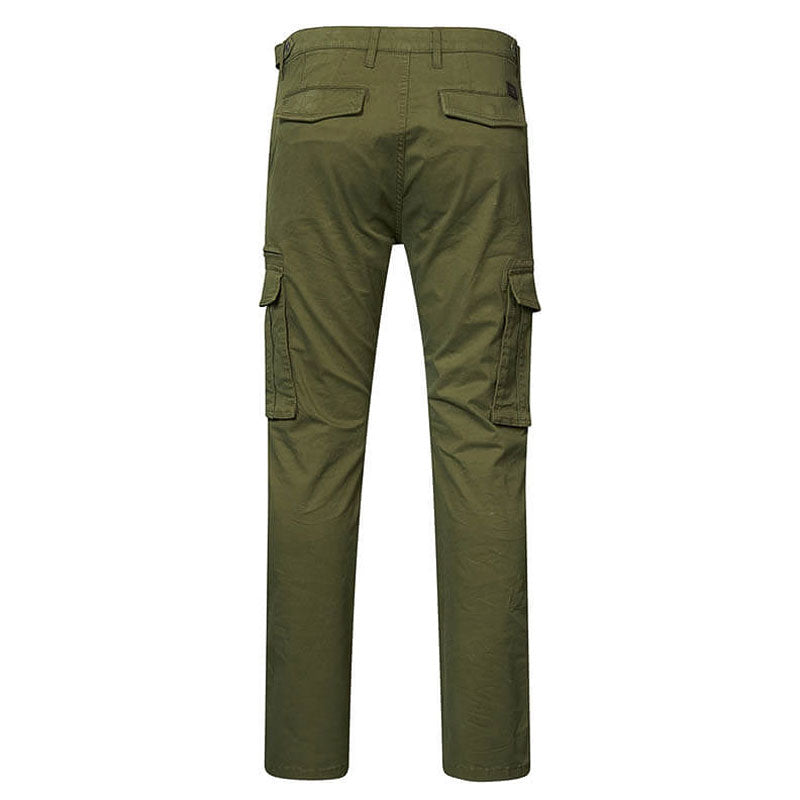 Tapered Fit Cargo Pants - Olive