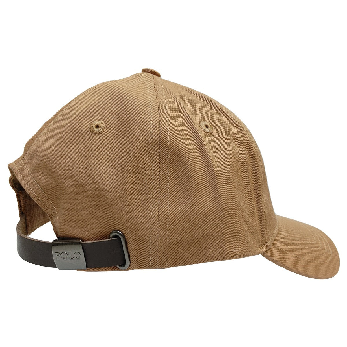 Equestrian Peak Cap Embroidered Brown