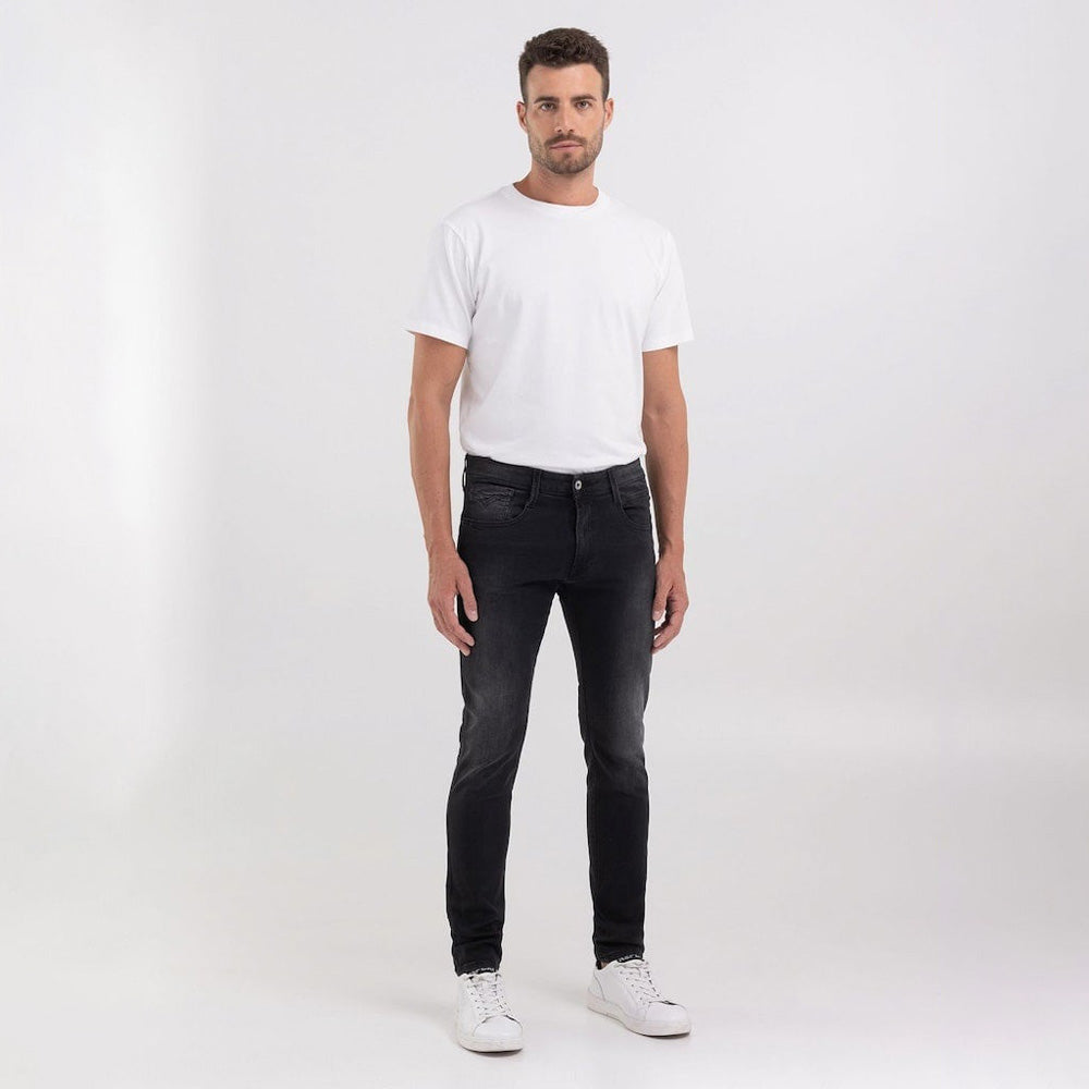 Black Power Stretch Jean - Denim Black