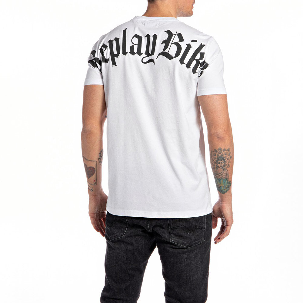 Biker T-Shirt - White