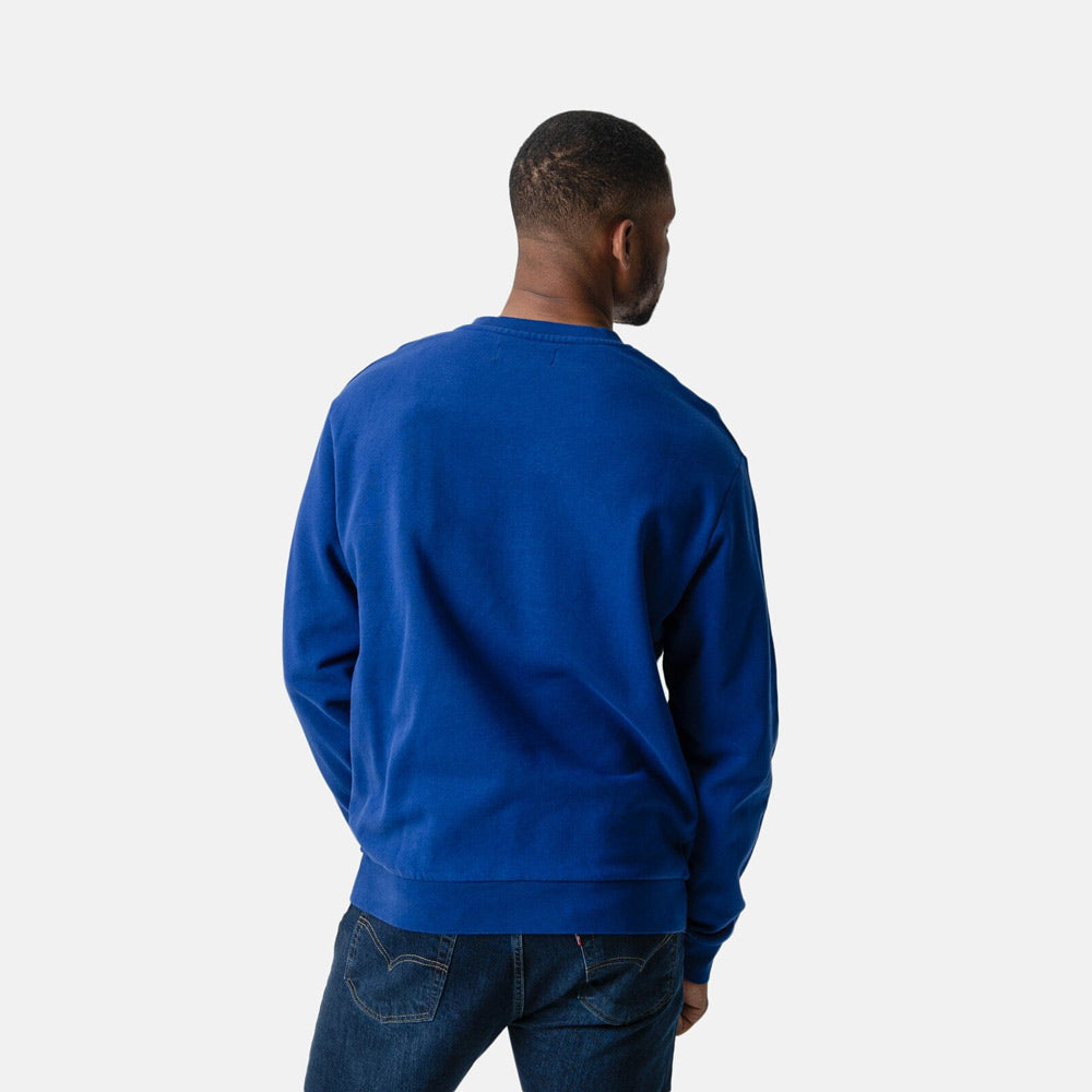 Block Letter Logo Sweatshirt - Royal Blue