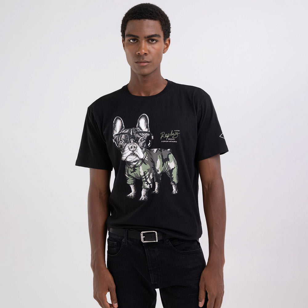 Bulldog T-Shirt - Black