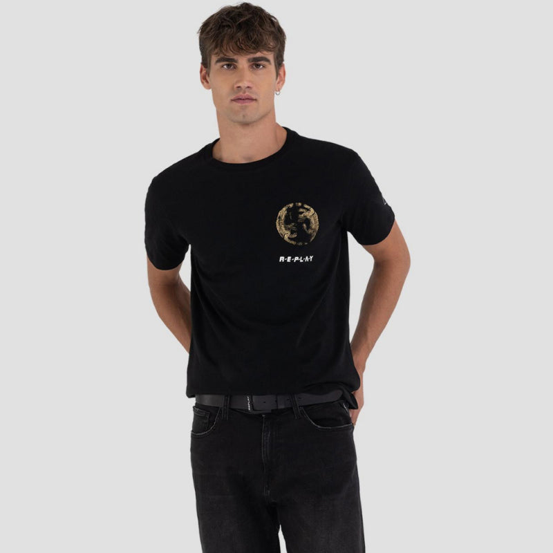 Custom Motorcycles T-Shirt - Black