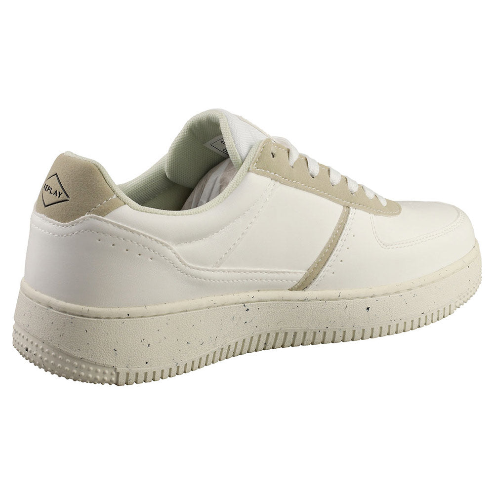 Epic M Green Sneaker - White