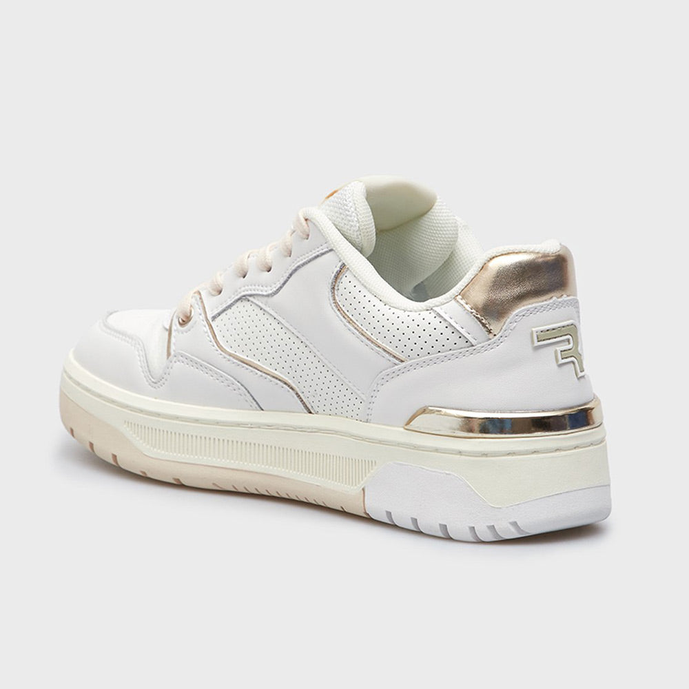 Gemini W Gold Sneakers - White Multi