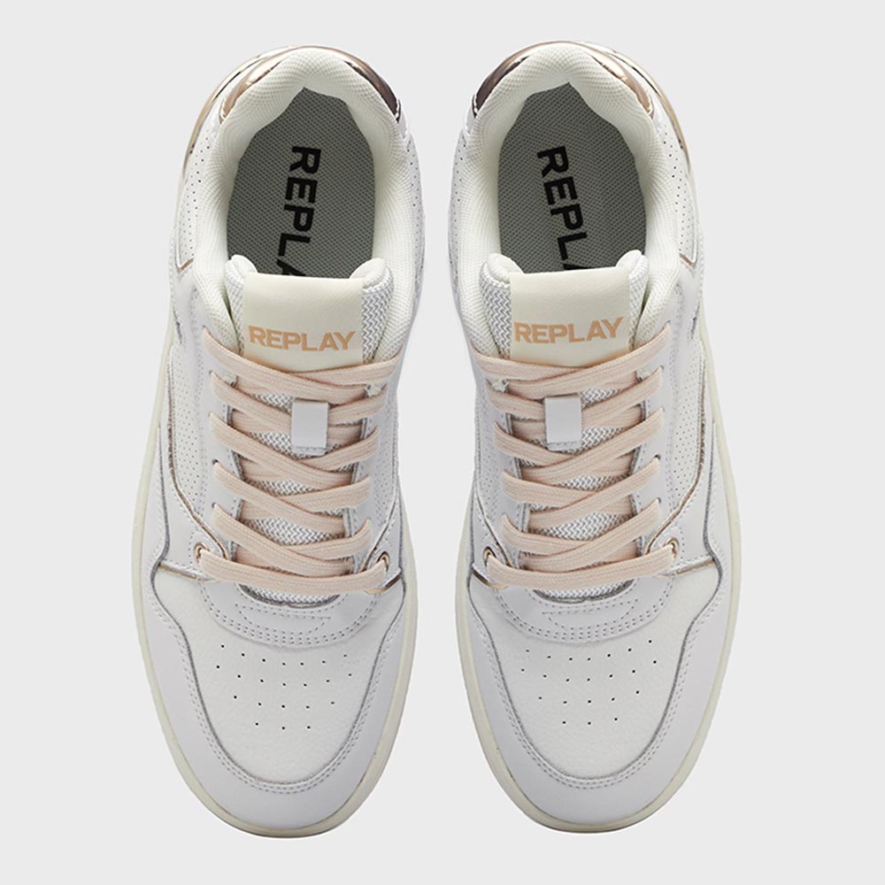 Gemini W Gold Sneakers - White Multi