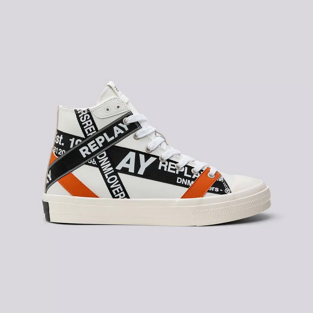 Snap Tapes Sneaker - White