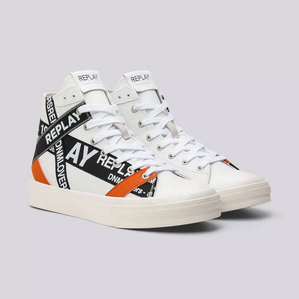 Snap Tapes Sneaker - White