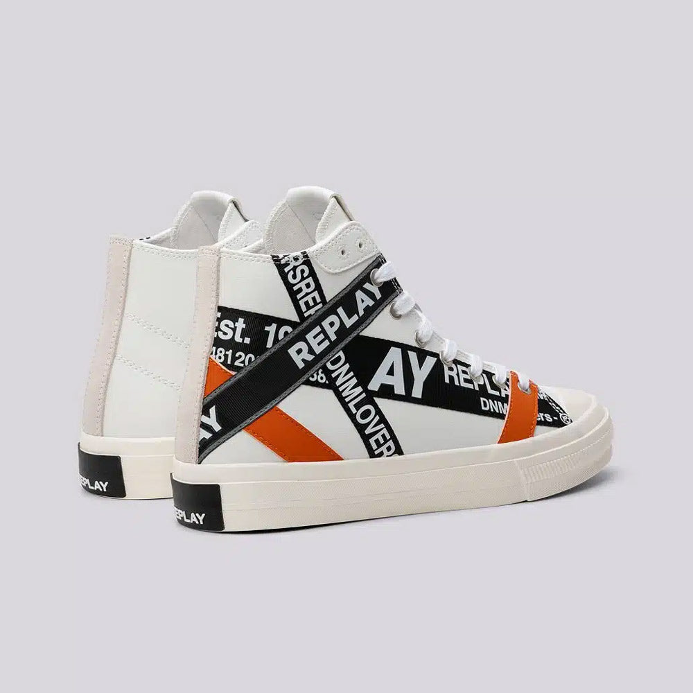 Snap Tapes Sneaker - White