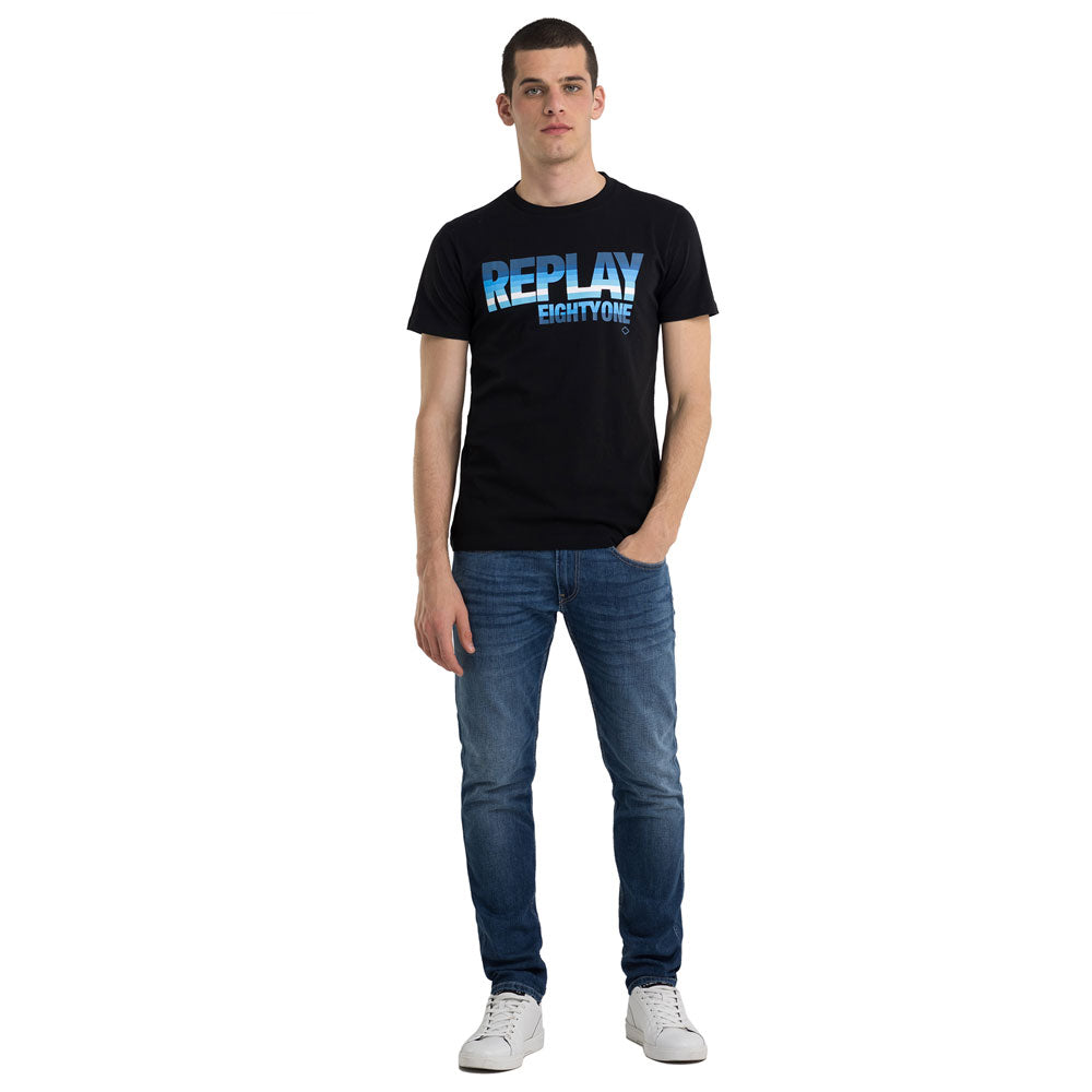Eighty One Cotton T-Shirt - Black