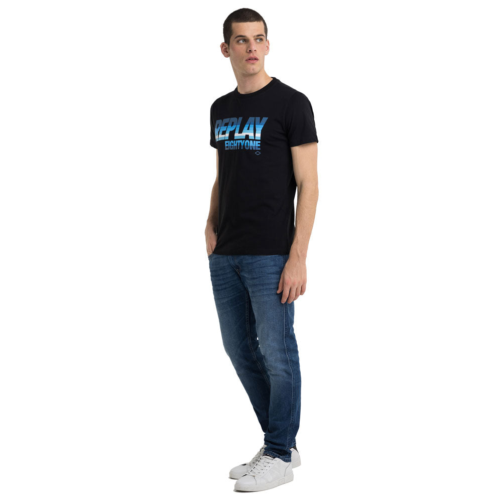 Eighty One Cotton T-Shirt - Black