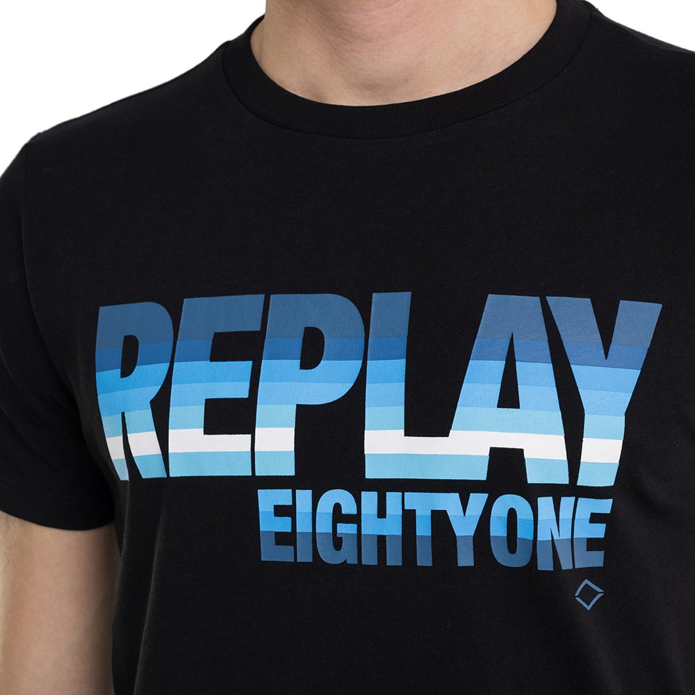 Eighty One Cotton T-Shirt - Black