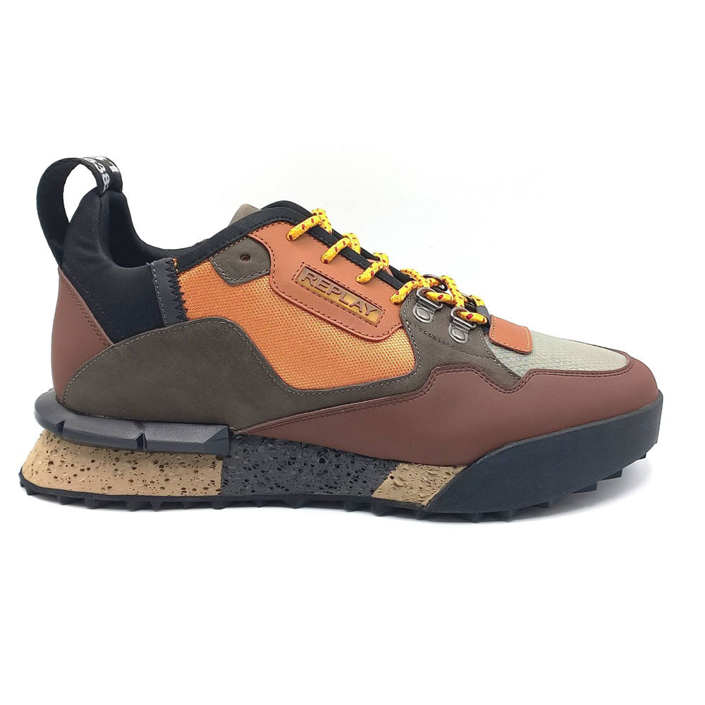 Field Mix Sneaker - Brown