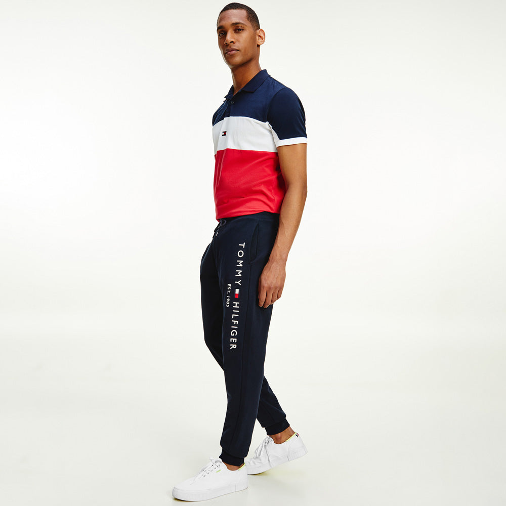 Tommy Logo Sweatpants - Navy