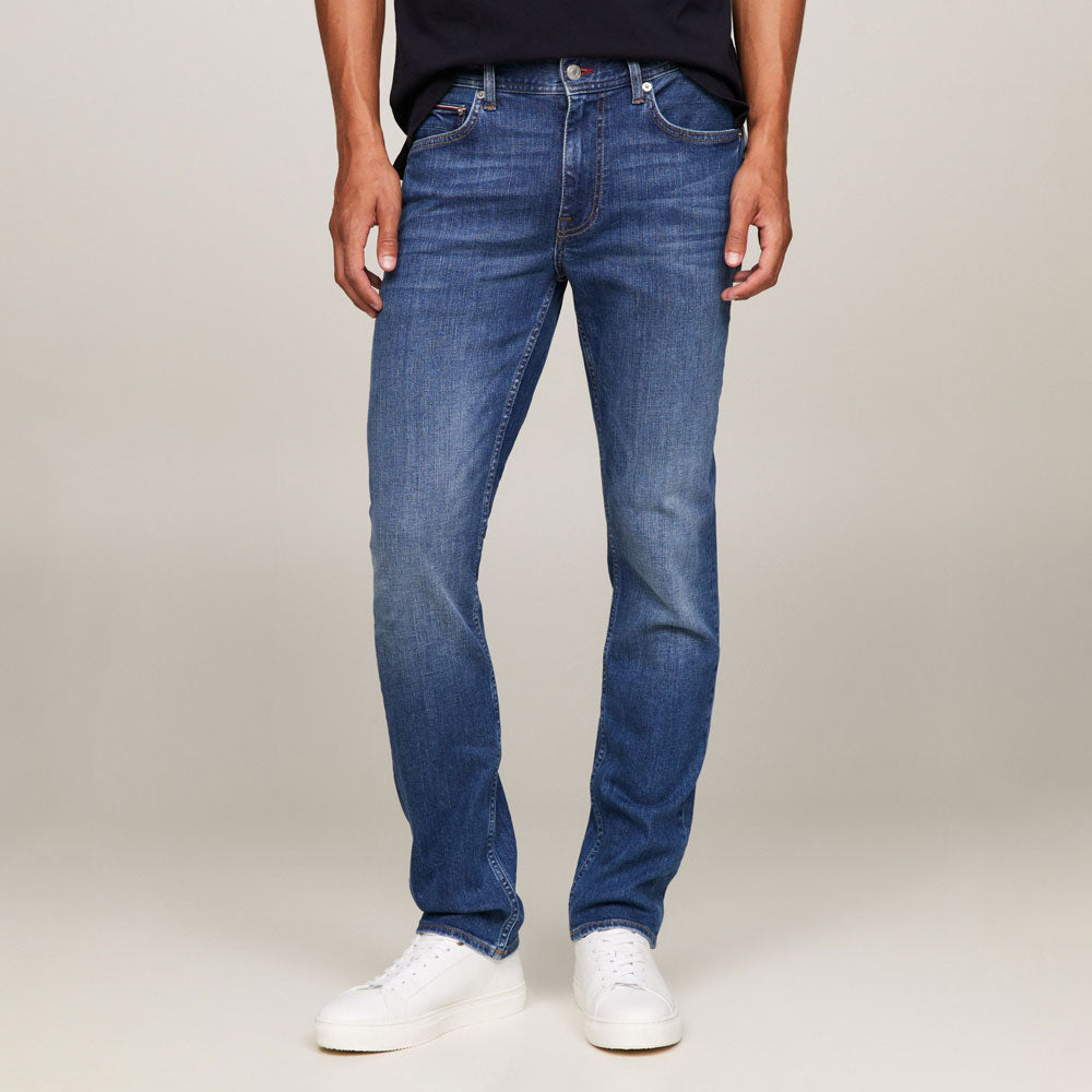 Straight Denton Denim - Denim Medium