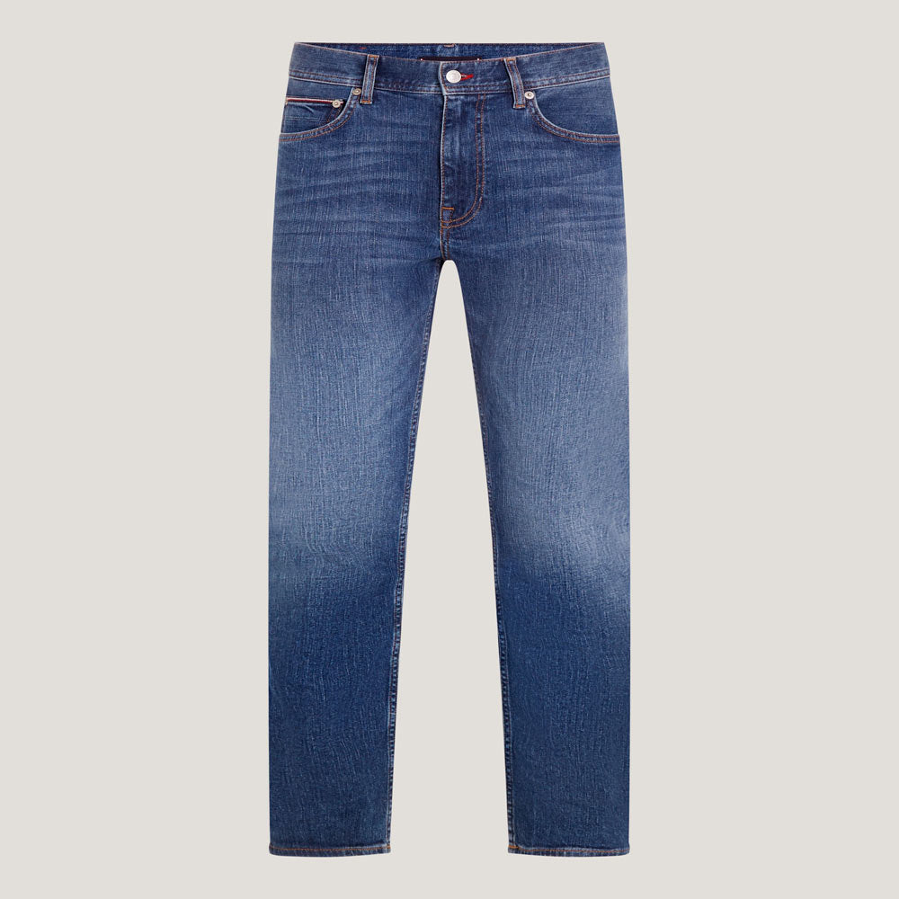 Straight Denton Denim - Denim Medium