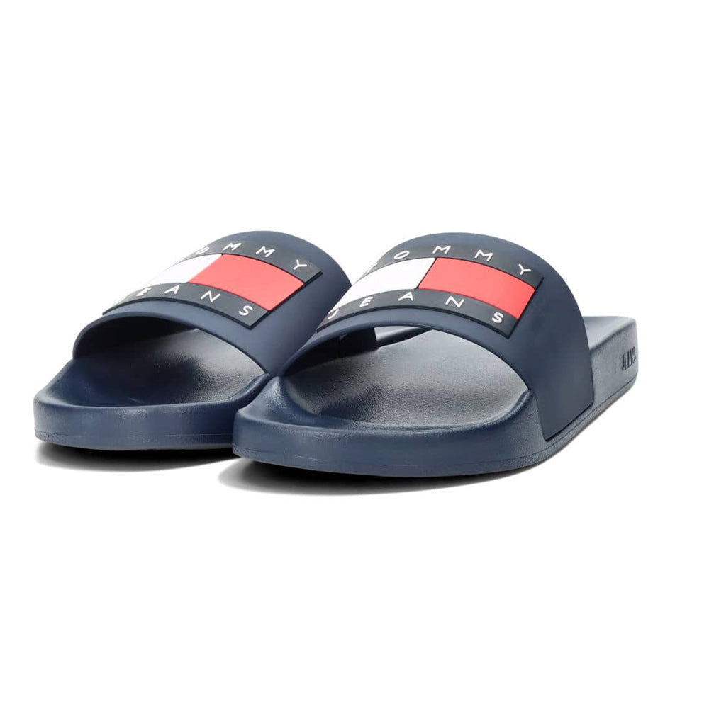 Essential Contoured Pool Slide  - Navy