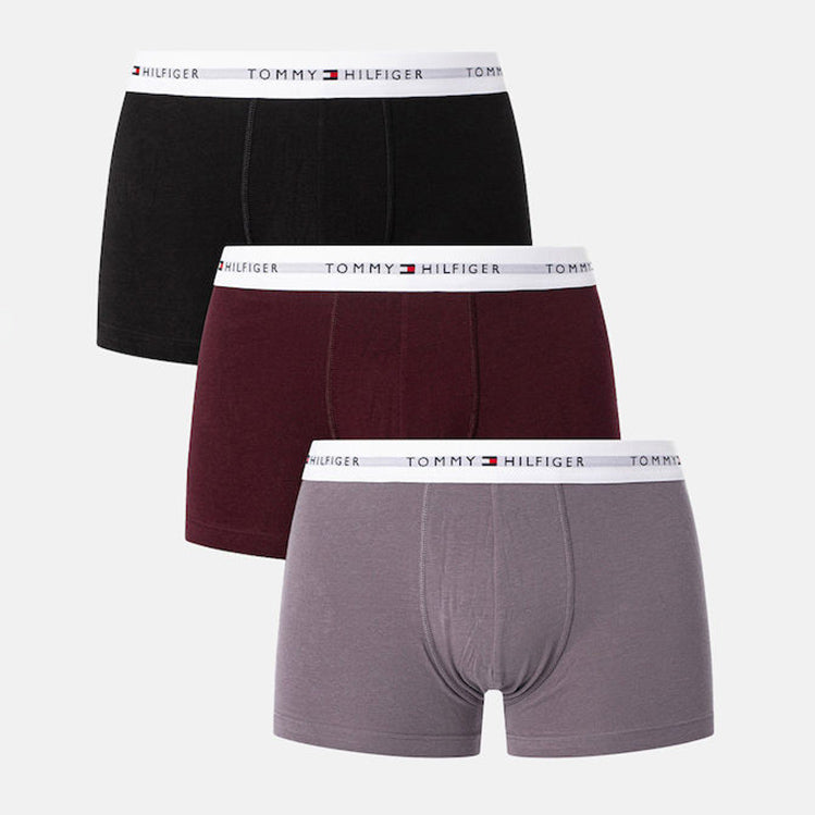 3 Pack Cotton Trunks - Multi