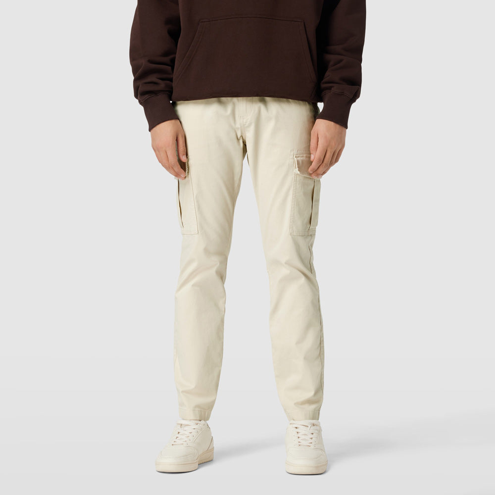 Austin Lightweight Cargo Pants - Cream