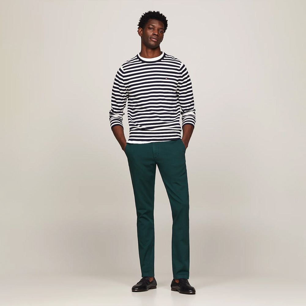 Bleecker Structured Chino - Dark Green