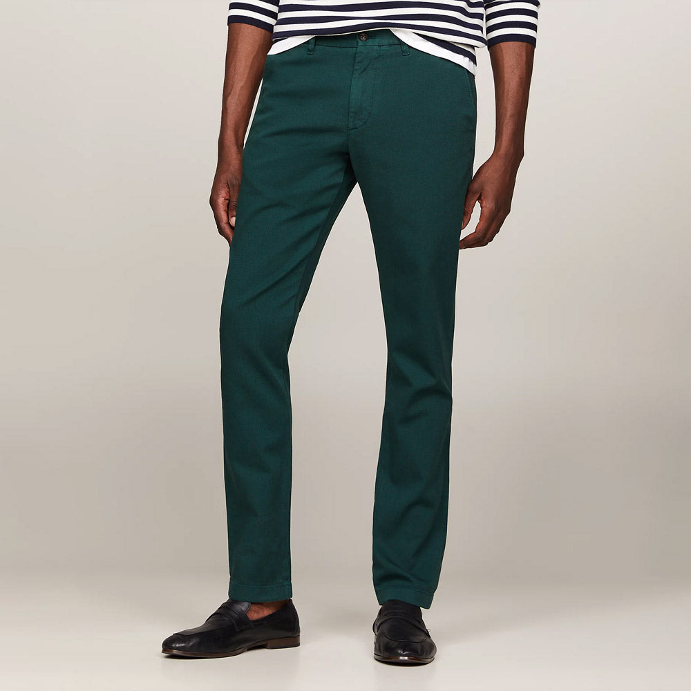 Bleecker Structured Chino - Dark Green