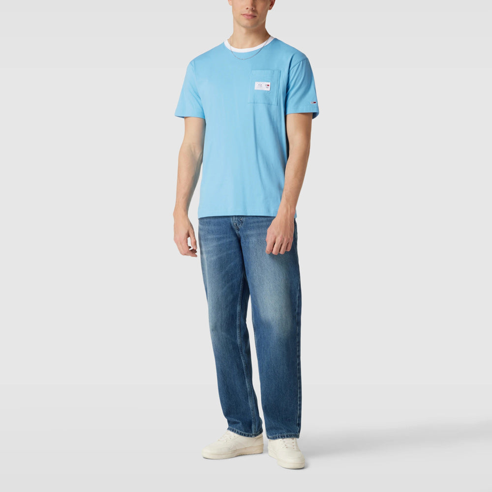 Classic Label Ringer T-Shirt - Blue