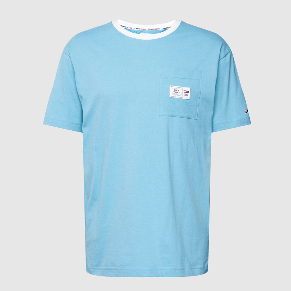 Classic Label Ringer T-Shirt - Blue