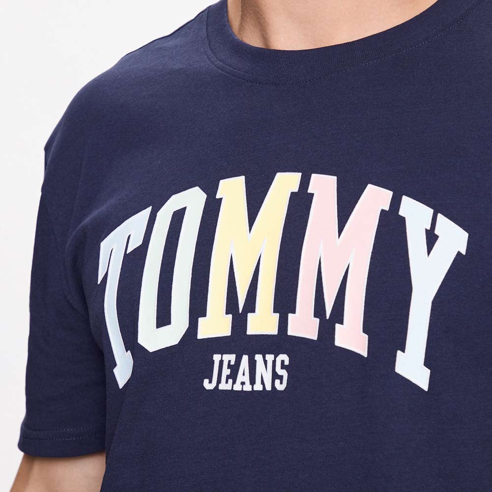 Classic College Pop T-Shirt - Navy