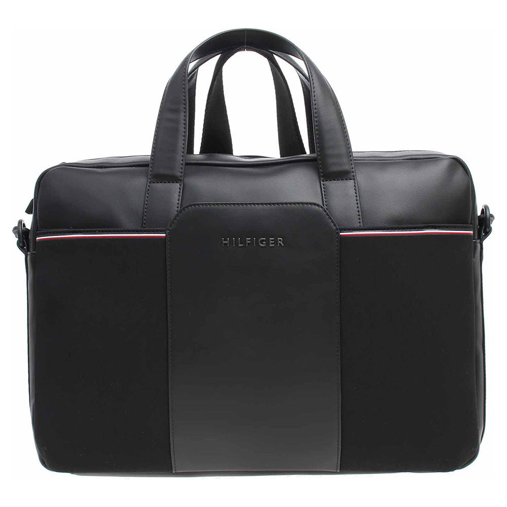 Tommy Hilfiger Commuter Slim Computer Bag - Black