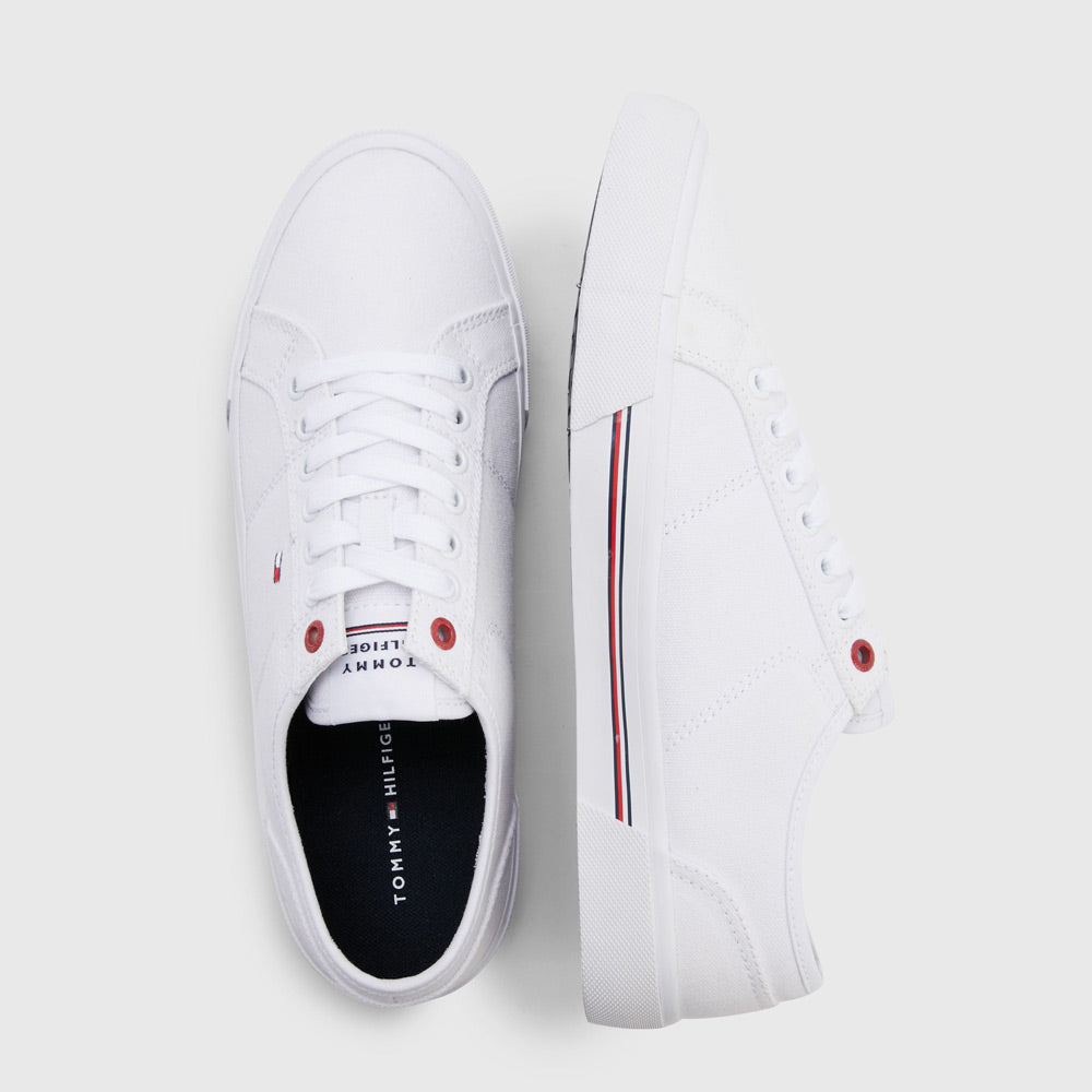 Core Signature Canvas Sneaker - White