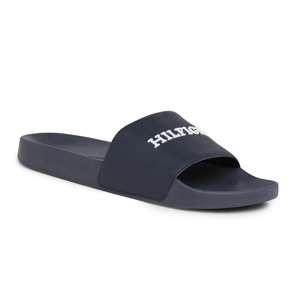 Embossed Pool Slide - Navy