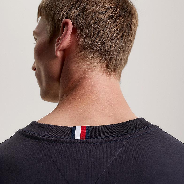 Embroidery Roundel T- Shirt - navy