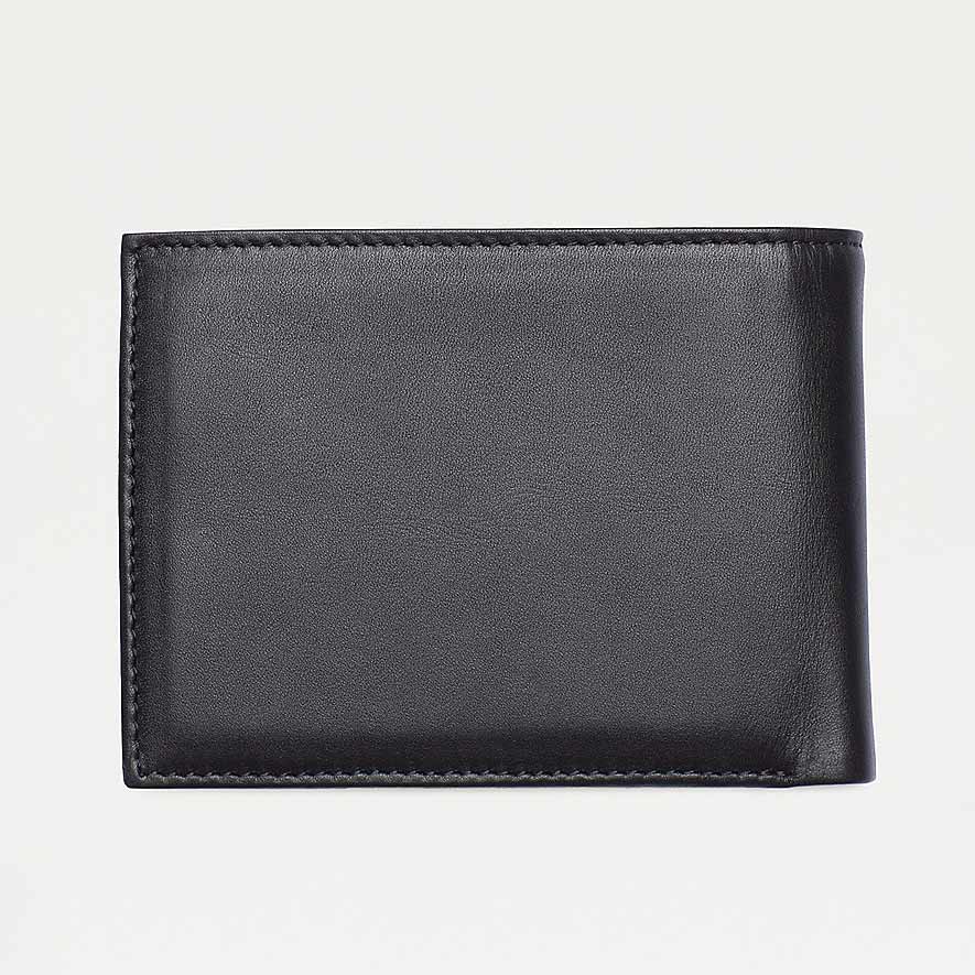 Bifold leather Wallet - Black