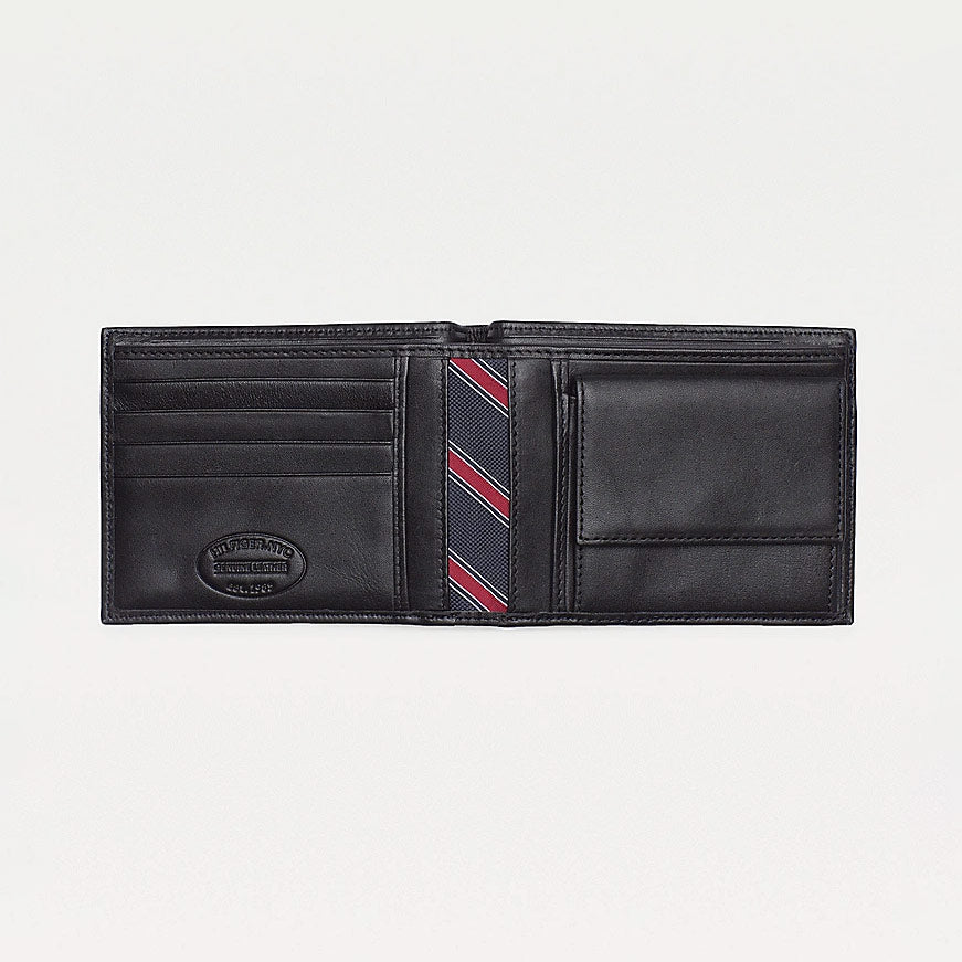 Bifold leather Wallet - Black