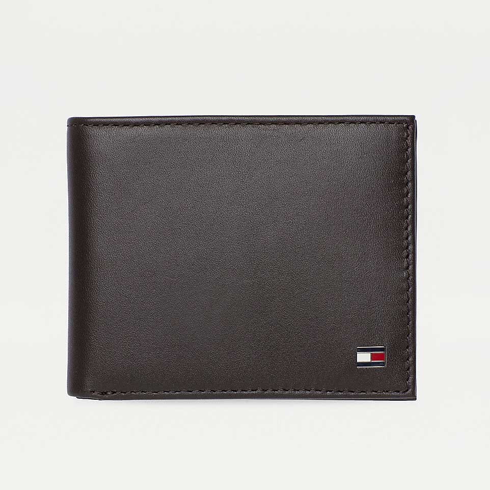 Embossed Bifold Wallet - Brown