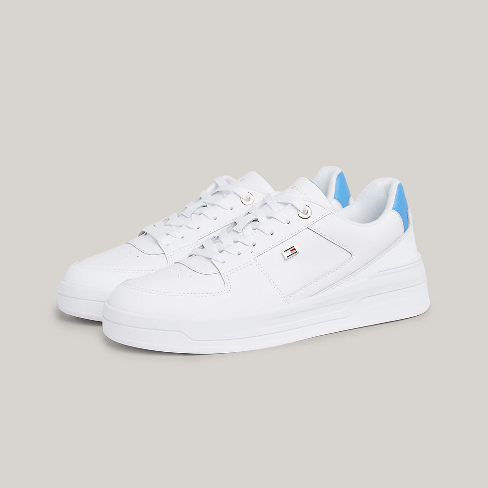 Flag Basket Sneaker - White