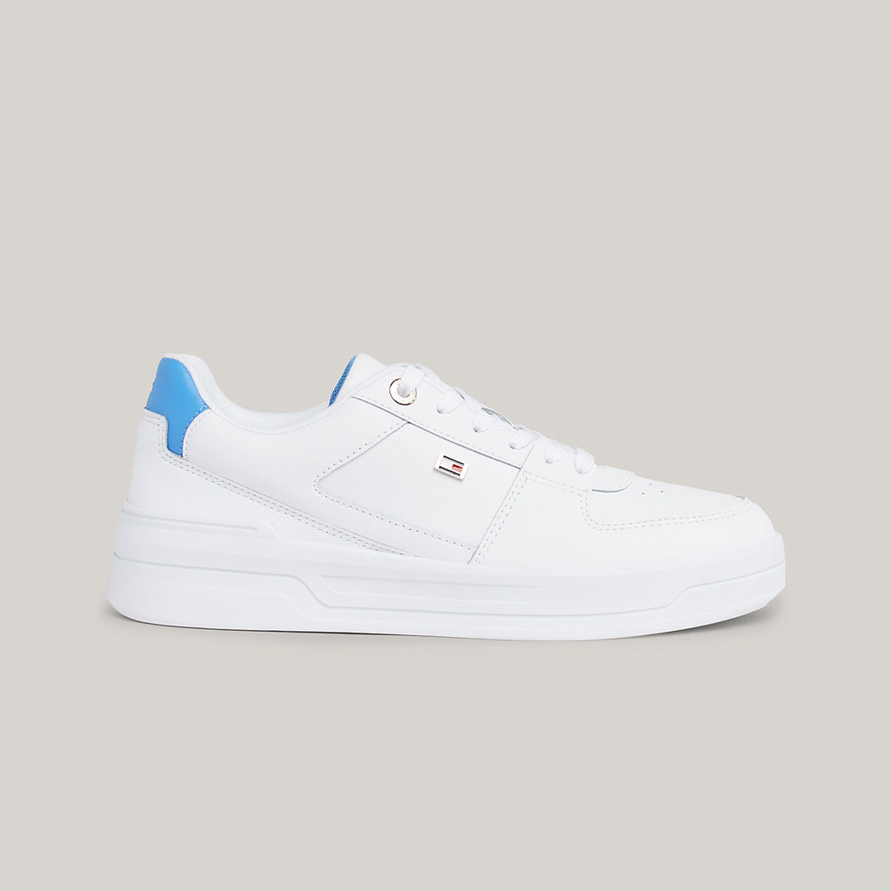 Flag Basket Sneaker - White